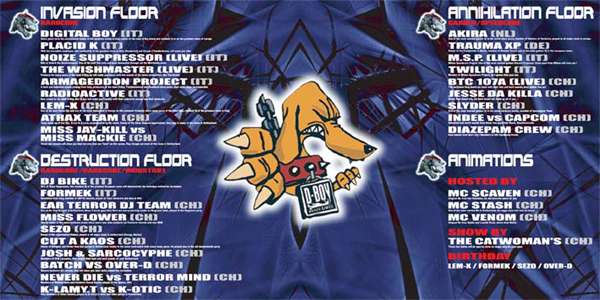 Annihilation Floor: Akira, Trauma XP, MSP, Twilight, BTC 107a, Jesse da Killa, Slyder, Indee vs. Capcom, Diazepam Crew